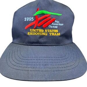 1995 Pan American Games Hat Unisex OS USA Shooting Team Vintage Sportswear Retro